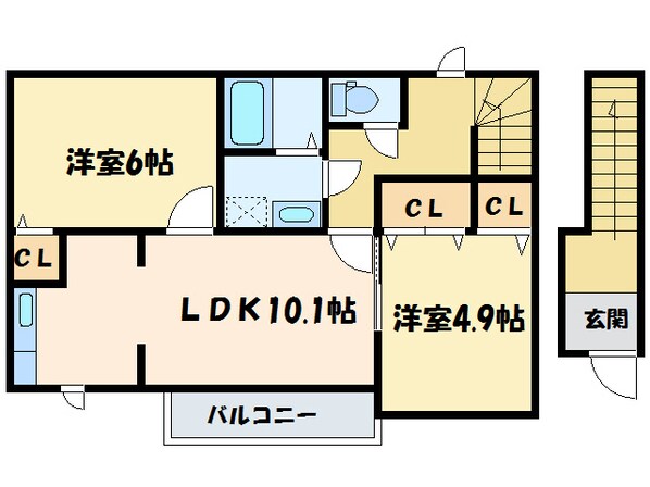 グラン・すずかぜの丘の物件間取画像